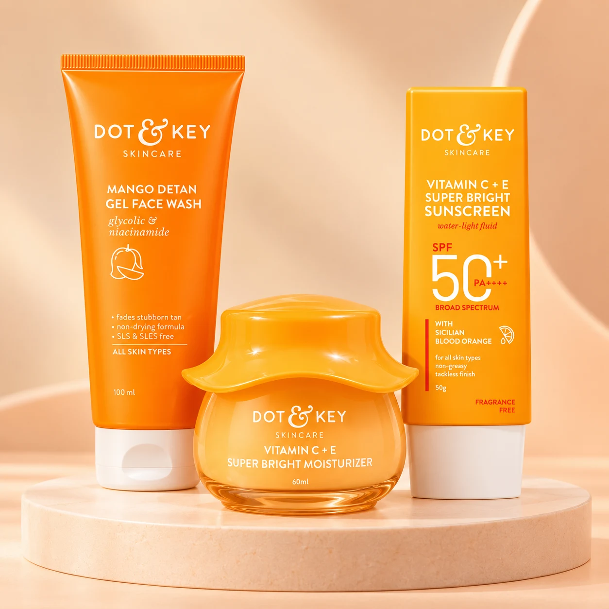 Dot & Key Morning Glow Trio