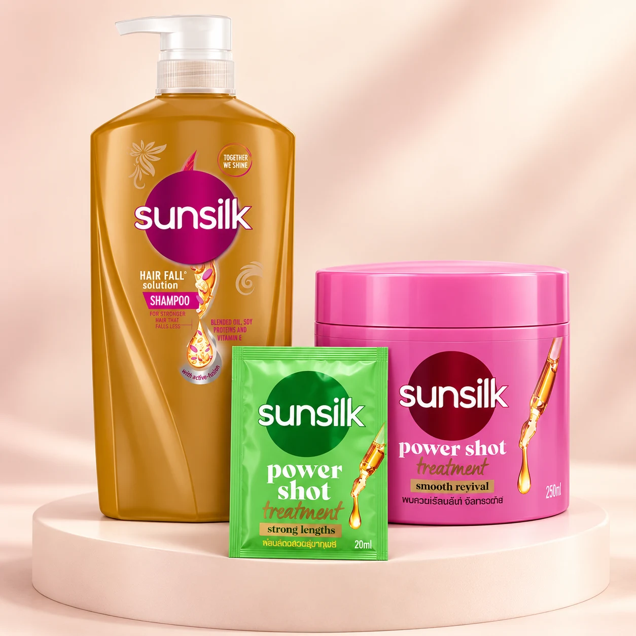 Sunsilk Hair Rescue Trio
